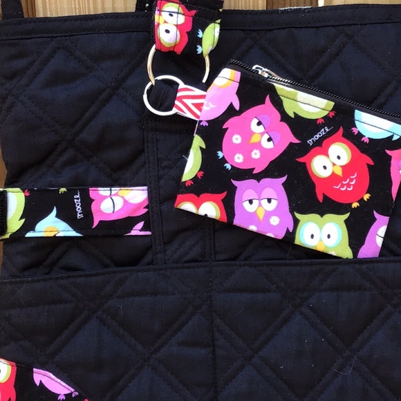 Large & Adorable Owl Quilted Bag, Like New w/ Lots of Room! - Picture 10 of 12